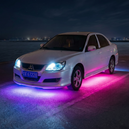 Premium RGB Underglow Car Lights | App Controlled LED Kit