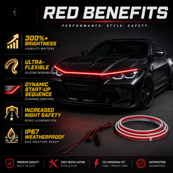GlowSpec™ Dynamic LED Hood Light Strip