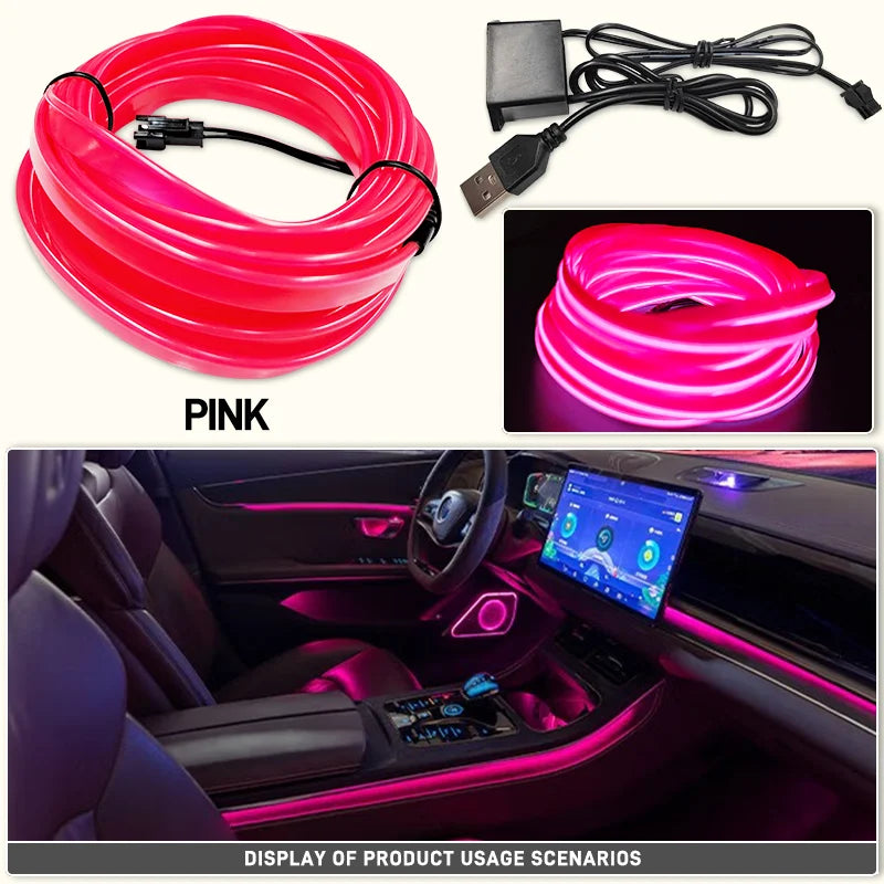 Flexible Ambient LED Trim Lighting