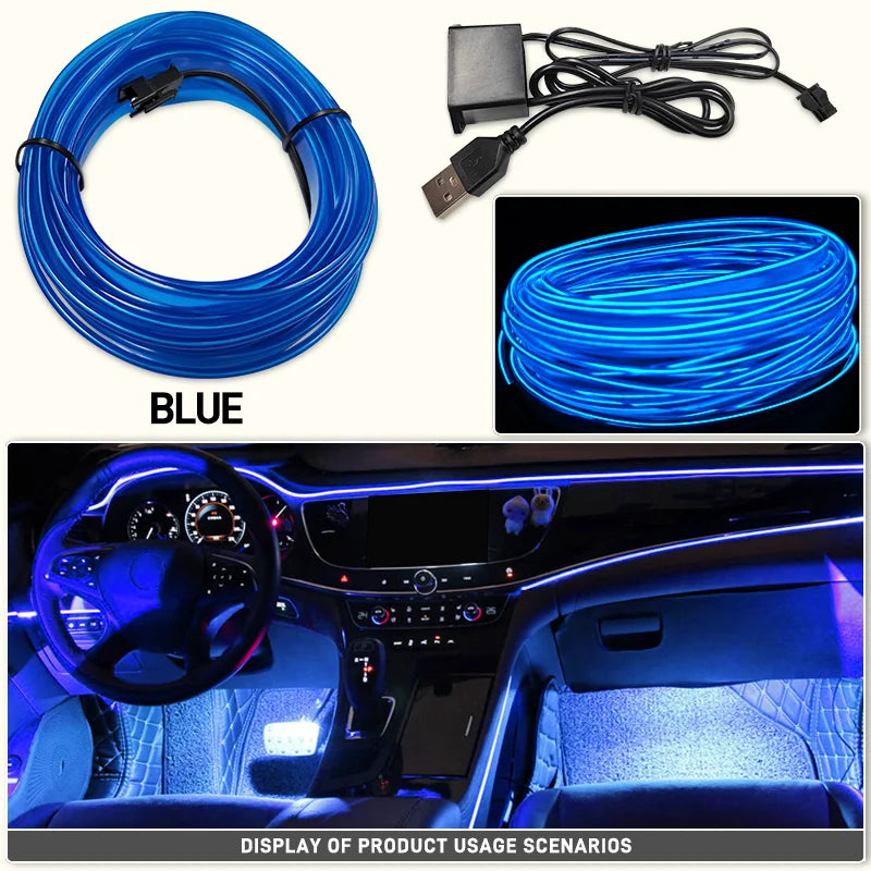 Flexible Ambient LED Trim Lighting