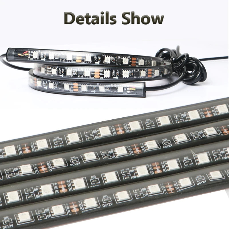 Premium RGB Underglow Car Lights | App Controlled LED Kit