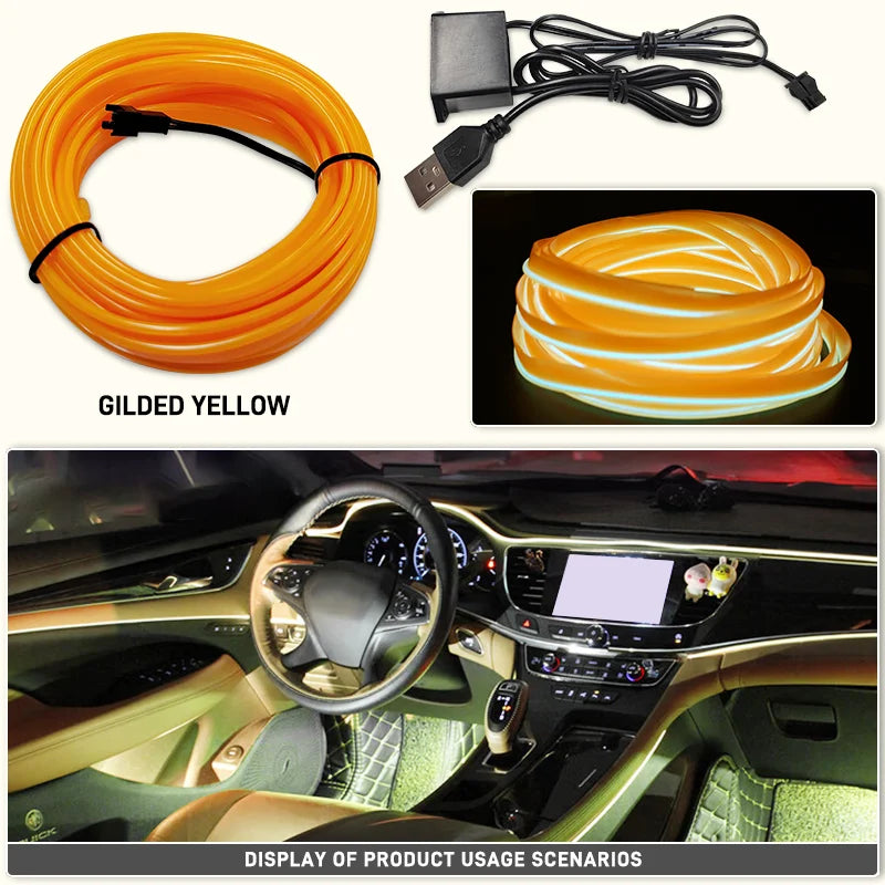Flexible Ambient LED Trim Lighting