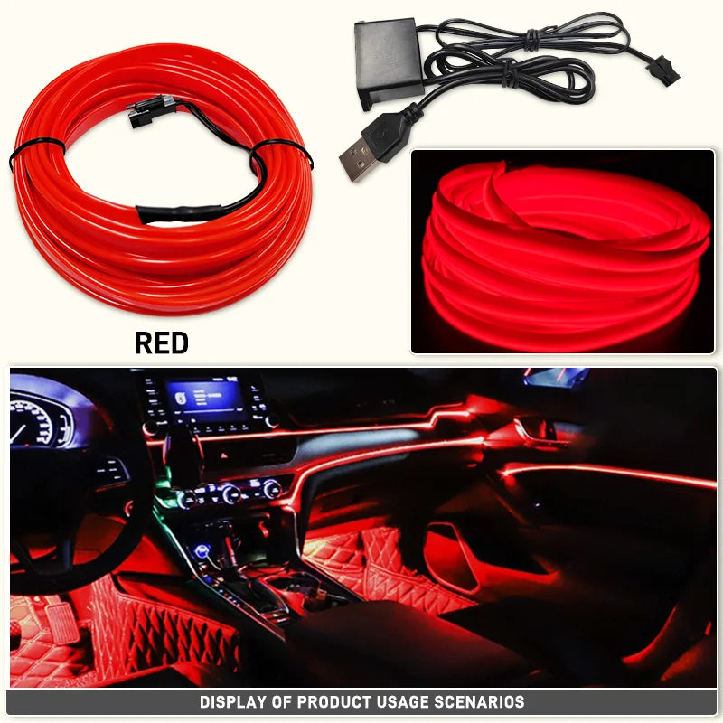 Flexible Ambient LED Trim Lighting