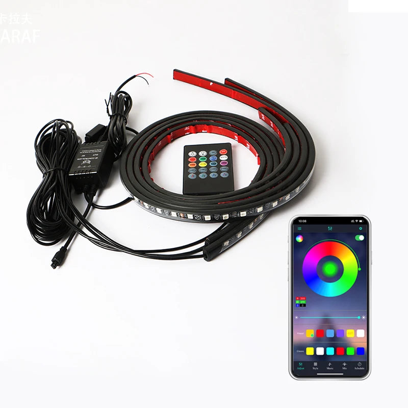 Premium RGB Underglow Car Lights | App Controlled LED Kit